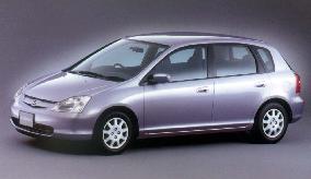 Honda Civic named 2001 RJC Car of the Year